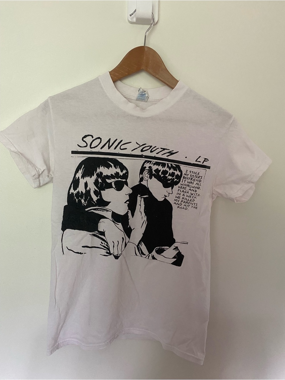 Rare Original Sonic Youth GOO Shirt